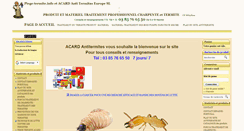 Desktop Screenshot of anti-termite-traitement.com